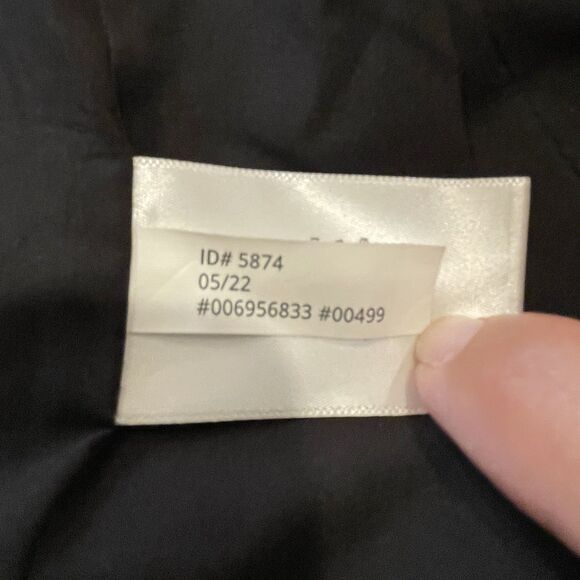 Express Metallic Plaid Tweed Jacket with Gold Chain Detail Classic Old Money-S - Picture 8 of 12